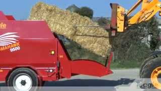 Tomahawk 9500 Bale Processor [upl. by Evonne]