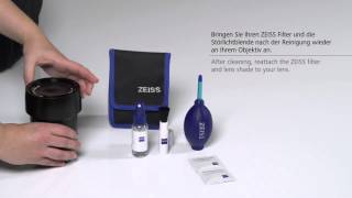 Carl Zeiss Lenses  High quality cleaning for optical surfaces [upl. by Iruyas]