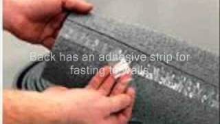 Underfloor Heating Installation How to use Edge Insulation [upl. by Elehcor]