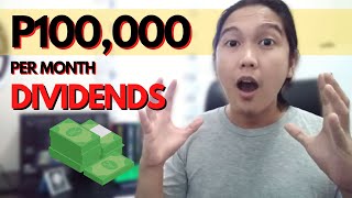 How Much Capital Do You Need to Earn P100000 per Month in Dividends Retire with Dividends [upl. by Adnowat]