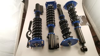 MAZDA RX7 Suspension Coilover Kit Shock Absorber CN528 [upl. by Navillus312]