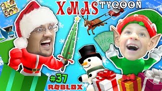 ROBLOX CHRISTMAS TYCOON FGTEEV Toy Factory  the North Pole w Christmas Songs amp Holiday Swords [upl. by Susana]