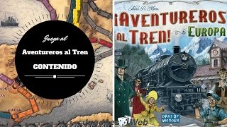 Juego de mesa Aventureros al Tren [upl. by Harshman]