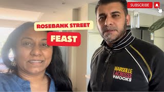 Rosebank Johannesburg South Africa Street Feast JoburgCoupleZA [upl. by Akinas]