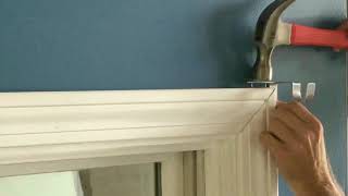 Kwikhang Curtain Rod Brackets Hang Curtains In Seconds [upl. by Ahsiel]