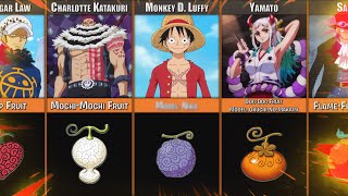 ONE PIECE All Shown Devil Fruits  Image of Devil Fruits [upl. by Imena]