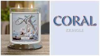 Coral 🪸 from Kringle 🪸 candle comparison and review [upl. by Dmitri]