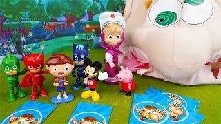 Splash arriva nel Mondo dei Giochi con i Pj Masks Super Pigiamini e si sfidano a Gastone Testone [upl. by Ellerahc]