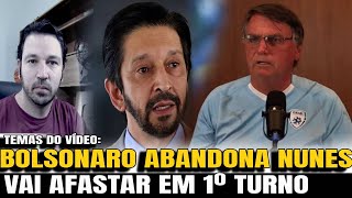 3 DESESPEROU BOLSONARO ABANDONA PRIMEIRO TURNO DE RICARDO NUNES VAI APOSTAR EM RAMAGEM [upl. by Runstadler]