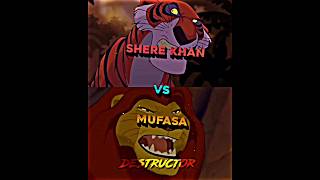 SHERE KHAN VS MUFASA  KAZAMA disney sherekhan mufasa thelionking thejunglebook [upl. by Cohen]