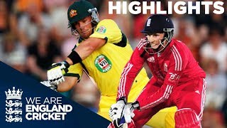 England amp Australia In Huge Scoring T20  2013  Highlights [upl. by Atnovart]