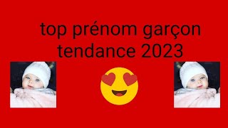 top prénoms garçons tendance 2023 [upl. by Tniassuot]