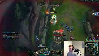 Camille vs Kennen Wizbe Unranked  Challenger 7 IMPOSSIBLE 1v9 GAME [upl. by Nanon]