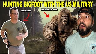 HUNTING BIGFOOT WITH THE US MILITARY  CAUGHT ON CAMERA [upl. by Bell]