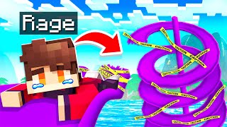 RageElixir Has a WATERSLIDE ACCIDENT in Minecraft [upl. by Mcnully]