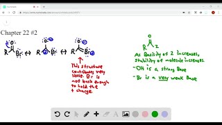 Draw the three possible resonance structures for an acid bromide RCOBr Then using the [upl. by Amsaj]