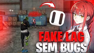 SAIU FAKE LAG FREE FIRE 50 SEGUNDOS SEM BUG 💙 ATUALIZADO [upl. by Loredo]