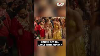 Hardik Pandya Ananya Pandey rock the dance floor in Ambani wedding Sports Today [upl. by Canale808]