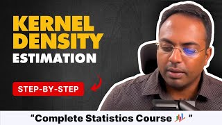 Kernel Density Estimation  23 in Statistics for Data Science [upl. by Semaj195]