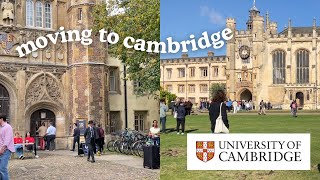 moving to Cambridge University vlog 📕  settling in freshers week matriculation supervisions [upl. by Carbrey]