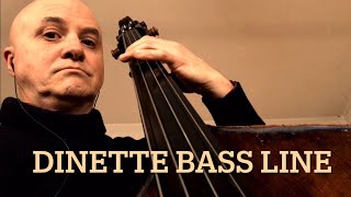 Dinette Bass Line Play Along Backing Track [upl. by Esmerelda380]