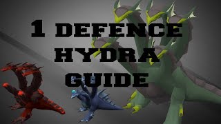 A Pures Guide To Hydra 1 Defence Hydra Guide [upl. by Yadnus]