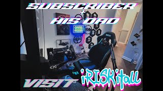 🔴GT7  Subscriber amp His Dad Come Over to Try Sim Rig and PSVR2 [upl. by Sixla653]