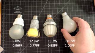 100W LED BULB IN A 60W FIXTURE [upl. by Aneba]