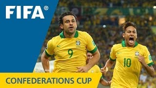 Brazil 30 Spain  FIFA Confederations Cup 2013  Match Highlights [upl. by Adyht306]