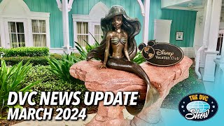 Disney Vacation Club News Update March 2024 [upl. by Leilah]