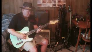 Fender Champ 12 red knob and Fender American performer Telecaster demo [upl. by Rehpoitsirhc]