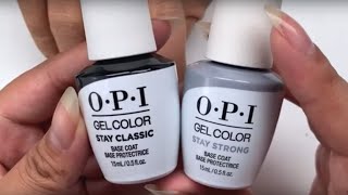 Proper Usage Of OPI Gel Color Top amp Base Coat [upl. by Hollister776]