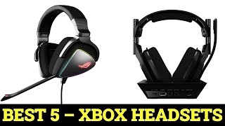 Top 5 Best Xbox Headsets in 2024 [upl. by Tali]