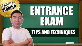 Entrance Exam Tips  Preparing for Senior High School and College Exam [upl. by Tova]