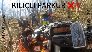 CANAM OUTLANDER MAX XTP 1000 ATV OFF ROAD KILIÃ‡LI DÄ°KEY TIRMANIÅ ZOR ANLAR ğŸš¨ğŸš¨PART3 [upl. by Octave]