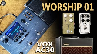 NUX MG 30 WORSHIP Vox AC30 Morning Glory Dotted 8th Rc Booster [upl. by Notniw]