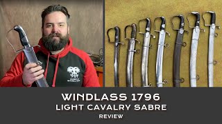 Windlass 1796 Light Cavalry Sabre  Sword Review [upl. by Mcclenon]