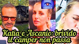 KATIA PEDROTTI e ASCANIO PACELLI brivido il camper passa a malapena sotto il viadotto [upl. by Leipzig]