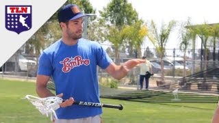 Lacrosse Stick Tricks with Mikey Powell [upl. by Eirehs]