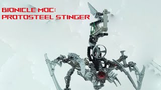 Bionicle Moc Protosteel Stinger Duckbricks Rahi contest entry [upl. by Gavan]