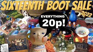 Car Boot Sale  SIXTEENTH of 2022  Buying to Sell on Ebay  Fylde Coast Flips Reseller UK [upl. by Ardnek]