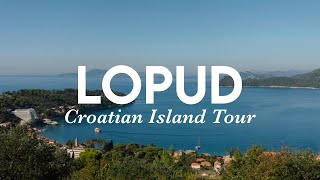 LOPUD CROATIA  beach bars and ancient hikes in the elaphiti islands [upl. by Apgar]