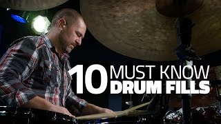 10 Drum Fills Every Drummer Should Know  Stephen Taylor [upl. by Byrn]