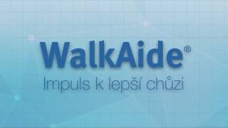 WalkAide CZ  3D animacepopis fungováni [upl. by Mychal]