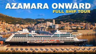 Azamara Onward  Full Ship Tour amp Review 4K  Azamara Club Cruises 2023 [upl. by Aryamoy]