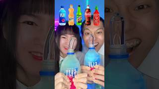 Giant Soda Jelly Drink Challenge ASMR🥵 asmr mukbang [upl. by Maurilia]