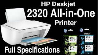 HP Deskjet 2320 All in One Printer Full specifications and Review [upl. by Ulrick]