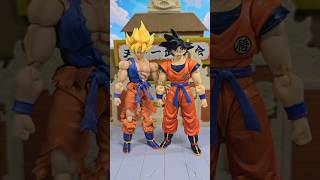 Goku y Goku Warrior SH Figuarts ¿serán compatibles goku shfiguarts dragonball dbz anime [upl. by Atiken]