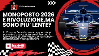 Formula 1 i nuovi regolamenti 2026 [upl. by Aitnohs188]