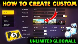 FREE FIRE CUSTOM KAISE BANATE HAIN  CUSTOM KAISE BANATE HAIN UNLIMITED GLOBAL  CUSTOM FREE FIRE [upl. by Alleon]